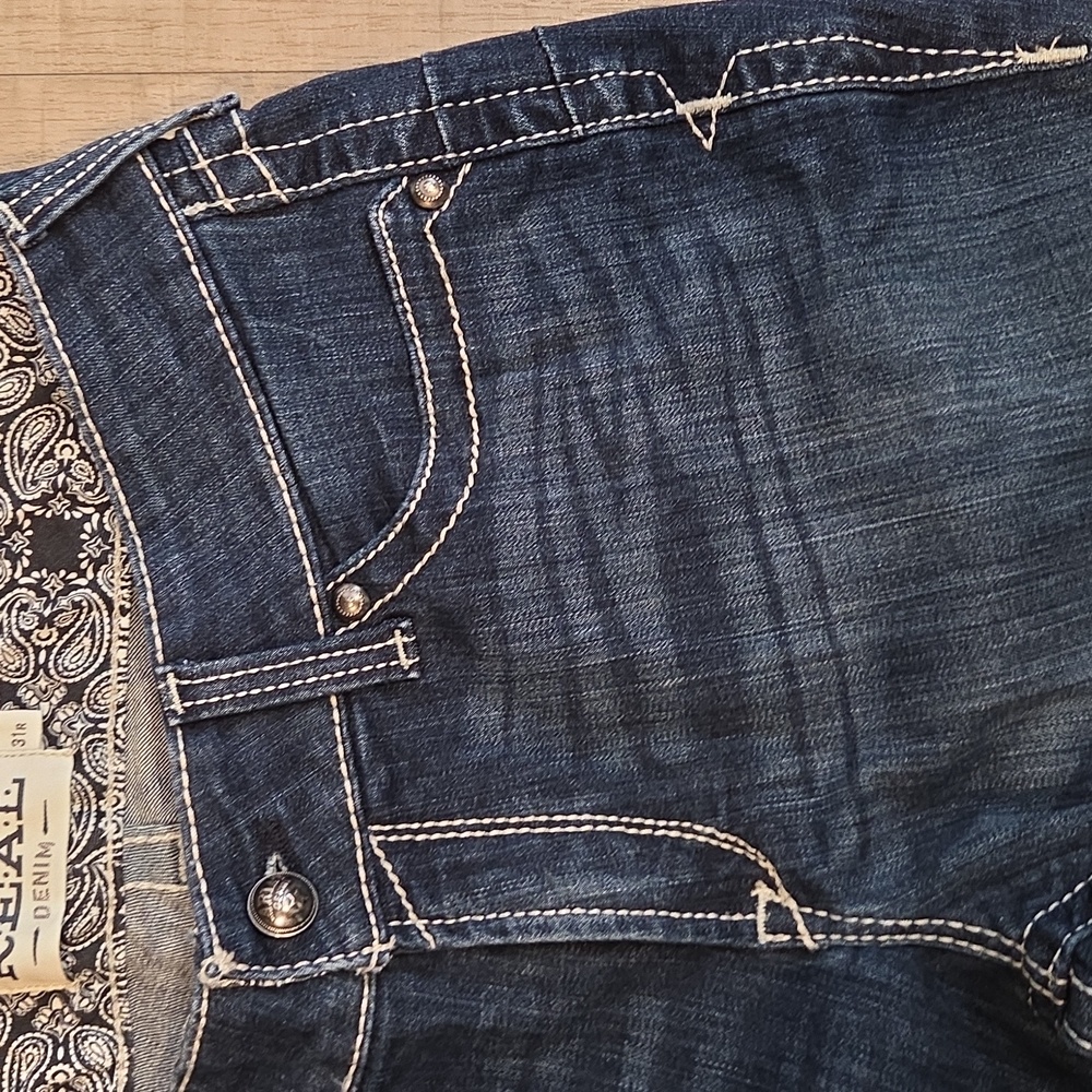 Ariat Women's Boot Cut Jeans SZ 31 - Picture 6 of 8